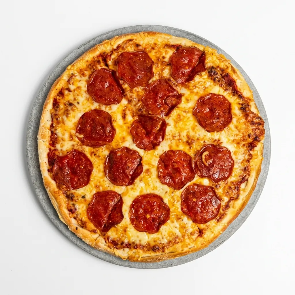 Pepperoni pizza at Roma's Pizzeria in Bridgeland, Calgary